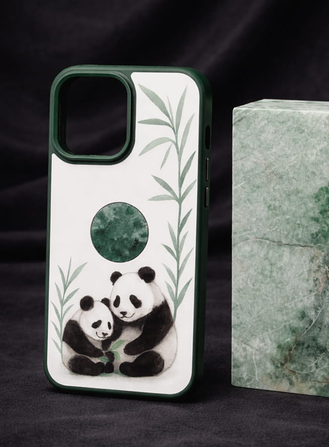 Jadeite phone case