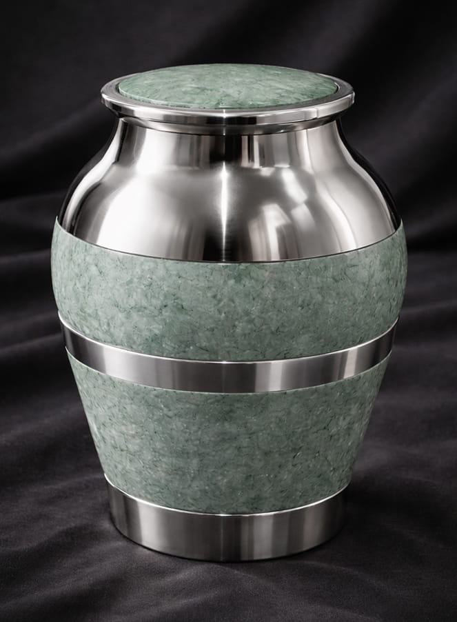 Jadeite urn